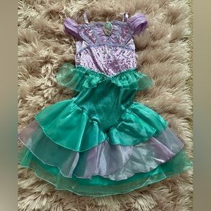 Disney princess-mermaid dress only worn once. Size 3